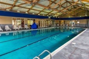 large indoor heated pool